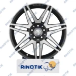 رینگ فابریک بنز +AMG رنگ رخ تراش مشکی
