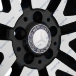 رینگ فابریک بنز +AMG رنگ رخ تراش مشکی