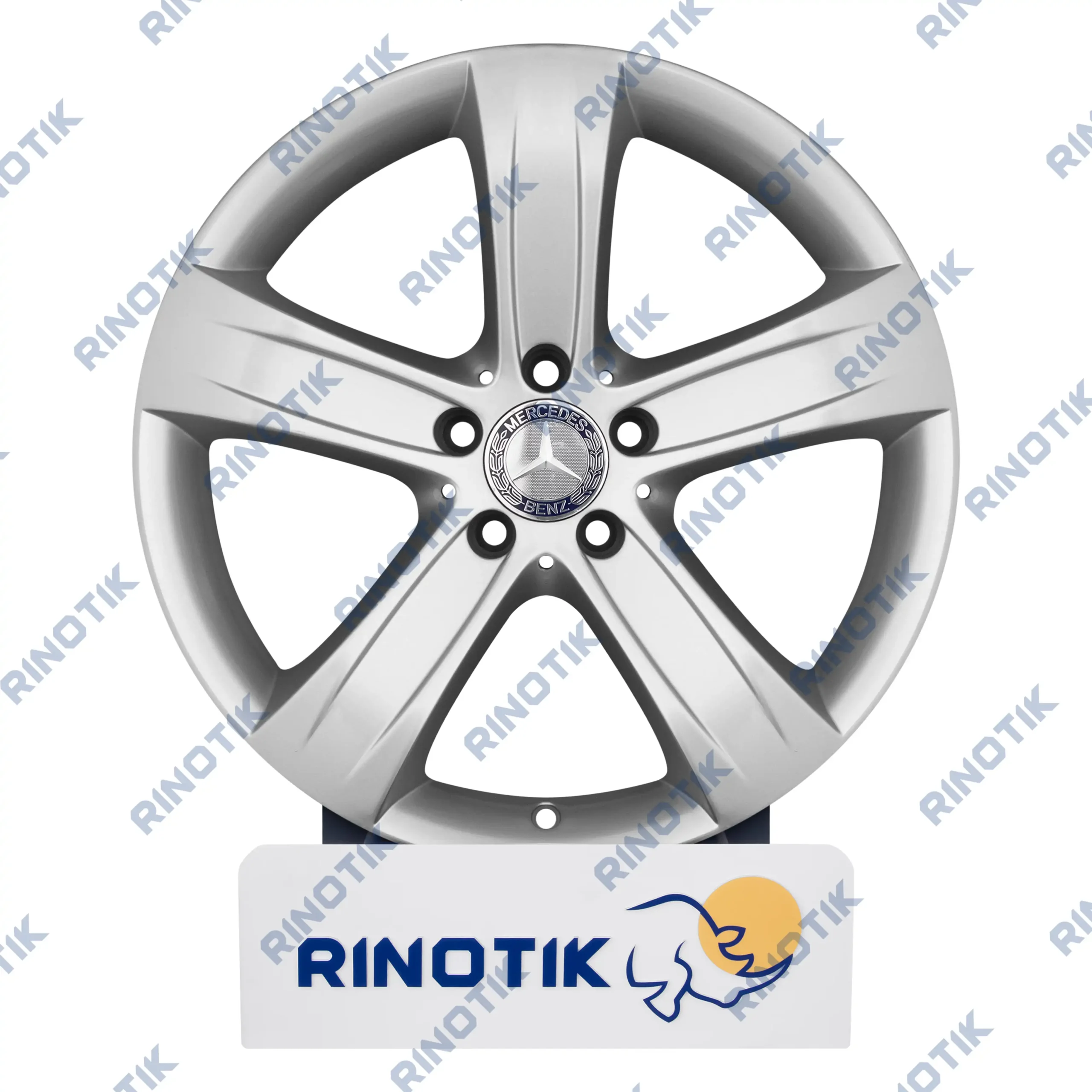 benz cls550 silver fabric wheel 19 inch رینگ فابریک بنز CLS550 سایز 19 اینچی رنگ سیلور