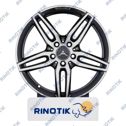 رینگ فابریک بنز E250 سایز 18 اینچی رنگ رخ تراش مشکی
