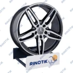 رینگ فابریک بنز E250 سایز 18 اینچی رنگ رخ تراش مشکی