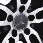 رینگ فابریک بنز E250 سایز 18 اینچی رنگ رخ تراش مشکی