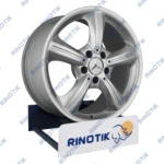 رینگ فابریک بنز SLK350 سایز 17 اینچی رنگ سیلور - Image 2