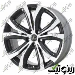 رینگ فابریک لکسوس NX200 سایز 18 اینچی رنگ رخ تراش مشکی