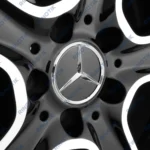 رینگ بنز C200 سایز 17 اینچی رنگ رخ تراش مشکی پیانویی