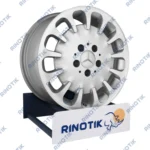 رینگ فابریک بنز E280 سایز 16 اینچی رنگ رخ تراش سیلور