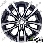 رینگ فابریک فیدلیتی پرستیژ 20 اینچی رنگ رخ تراش مشکی