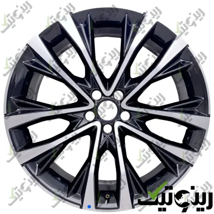 رینگ فابریک فیدلیتی پرستیژ 20 اینچی رنگ رخ تراش مشکی