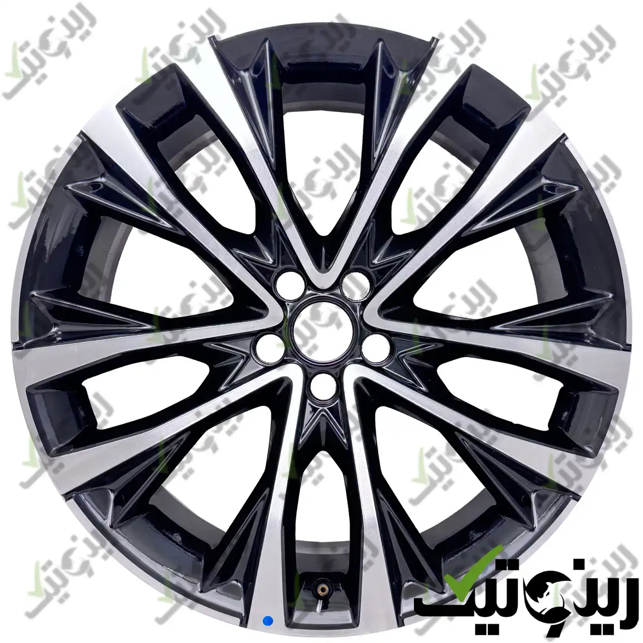 Original Fidelity Prestige 20-inch machined black alloy wheel رینگ فابریک فیدلیتی پرستیژ 20 اینچی رنگ رخ تراش مشکی