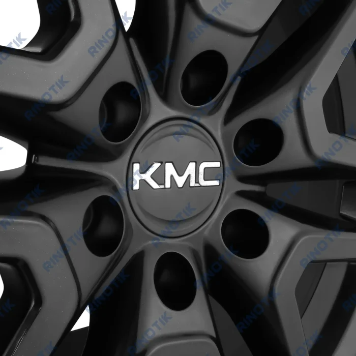 رینگ فابریک KMC T8 سایز 18 اینچی رنگ مشکی